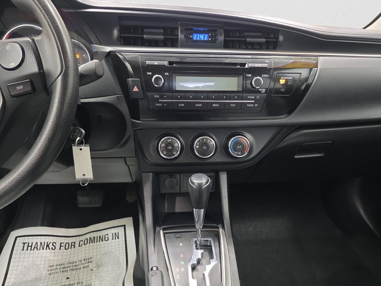2014 Toyota Corolla L